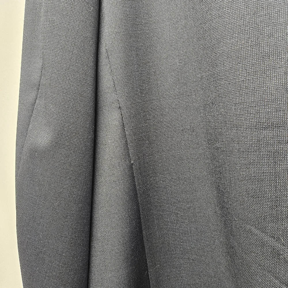 John W. Nordstrom Wool Blazer Mens Woven Two Front Buttons 48R Navy Herringbone